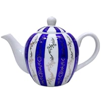 طقم شاي تراثي كويتي ابو نقطة الازرق