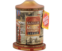 باسيلور BASILUR علبة معدنية موسيقية - لندن - 100 غ...
