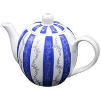 ابريق شاهي بورسلان نقشة كويتيه 0.5 لتر