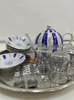 طقم شاي ابو نقطة كويتي