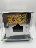 منقلة فحم وحطب للشاي