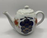 طقم شاي تراثي كويتي ابو نقطة الازرق