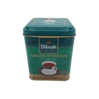 شاي دلما الانجليزي بعد الظهر 125غرام علبة معدنية