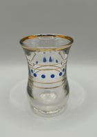 طقم شاي تراثي كويتي ابو نقطة الازرق