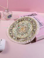 بساط الشاي الدائري (عدة خيارات)