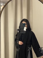 عباية فيونكه رمادي