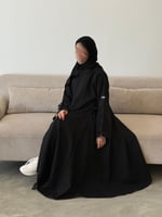 عباية فيونكه أسود