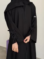 عباية فيونكه أسود