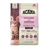اكانا طعام جاف للقطط الصغيرة دجاج مع سمك الرنجة