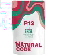 ناتشرال كود بي 12اظرف التونا والصبار للقطط 70غ