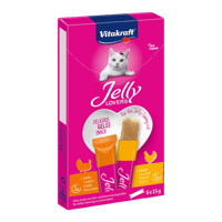 فيتاكرافت مكافآت للقطط بالجيلي 6×15 غ 3 دجاج + 3 د...