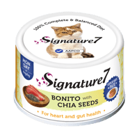 سمك البونيتو وبذور الشيا 80 غ طعام رطب للقطط سيقنت...