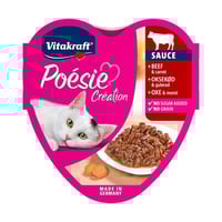 فيتا كرافت طعام رطب باللحم البقري و الجزر للقطط 85...