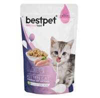 بيست بيت طعام رطب للقطط الصغيرة بالسلمون 85 جرام