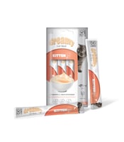 مكافأة للقطط الصغيره كيتن تونا ودجاج 4*15 غ