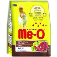 ميو طعام جاف باللحم البقري والخضار للقطط