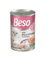 بيسو طعام رطب الدجاج 400 جرام للقطط الصغيرة