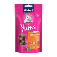 فيتاكرافت مكافآت بالدجاج وأعشاب القطط لدعم الهضم ل...