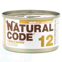 تونا ولحم البقر (12) 85 غ طعام رطب للقطط البالغة ن...