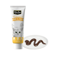 كت كات عصار مكمل غذائي لدعم الجلد والفرو للقطط الص...