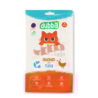 دوبا مكافآت دجاج مع تونا للقطط 5×15 غ