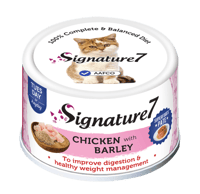 دجاج والشعير 80 غ طعام رطب للقطط سيقنتشر 7 معلبات