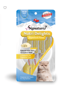 سيقنتشر7 اكل قطط تريت بالسالمون والتونا مع اضافة ا...