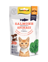 جيم كات مكافاة القطط سالمون مع السبانخ