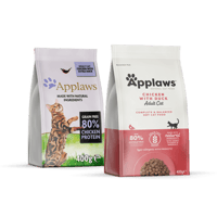ابلاوز طعام جاف للقطط البالغة بنكهة الدجاج مع البط