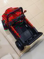 سيارة اطفال جيب كهربائية راكبين حجم كبير