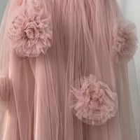 فستان طيف زهري