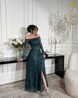 فستان فيروزة الظلال