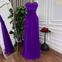 فستان أميرة الأرجوان