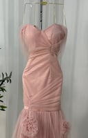 فستان طيف زهري