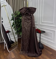 فستان قطرة العنبر