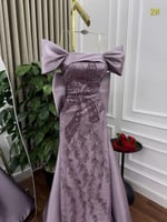 فستان بريق البنفسج