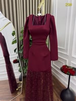 فستان ندى الياقوت