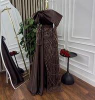 فستان قطرة العنبر