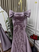 فستان بريق البنفسج