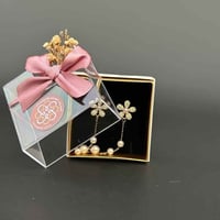 توزيعات حلق أذن بعلبة فاخرة - 12 حبة