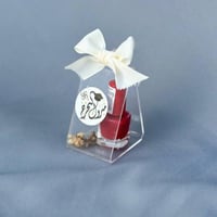 توزيعات تخرج مناكير بشنطة اكريليك 12 حبة