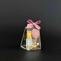 توزيعات عيد الفطر مسك بشنطة اكريليك - 12 حبة