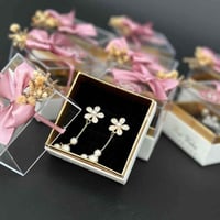 توزيعات حلق أذن بعلبة فاخرة - 12 حبة