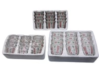 فناجيل بداوي سادة بأحجام مختلفة