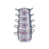 طقم قدور ألمنيوم من سمارت