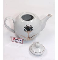 إبريق شاي برسلان سيفين ونخلة مذهب