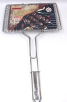 شبك شوي احترافي من الفولاذ المقاوم للصدأ استل استي...