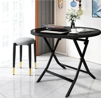 طاولة قابلة للطي دائرية