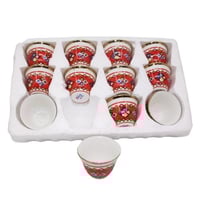 فناجيل تراثية منها كبير ،وسط-احمر