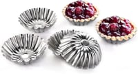 طقم قوالب كيك معدنية صغيرة